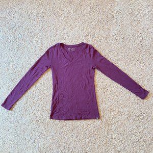 Eddie Bauer Long Sleeve V-Neck Tee
